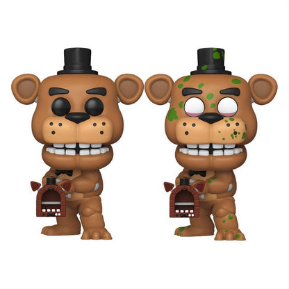 Funko Fusion POP! Games Vinyl Figures Freddy Fazbear with Pizza Launcher w/CH Assortment 6 - Funko Pop! Figures