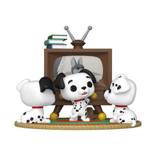 One Hundred and One Dalmatians POP Moment Vinyl Figures Rolly, Patch & Lucky with TV