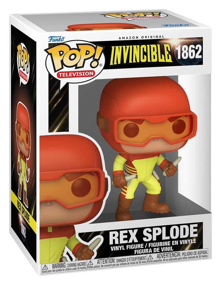 Invincible 2 POP! Vinyl Figures Rex Splode with Chase Assortment (6) - Funko Pop! Figures