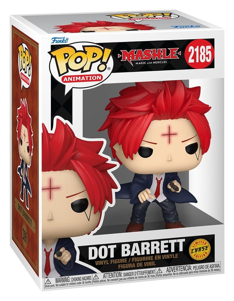 Mashle POP! Animation Vinyl Figures Dot Barrett with Chase Assortment (6) - Funko Pop! Figures
