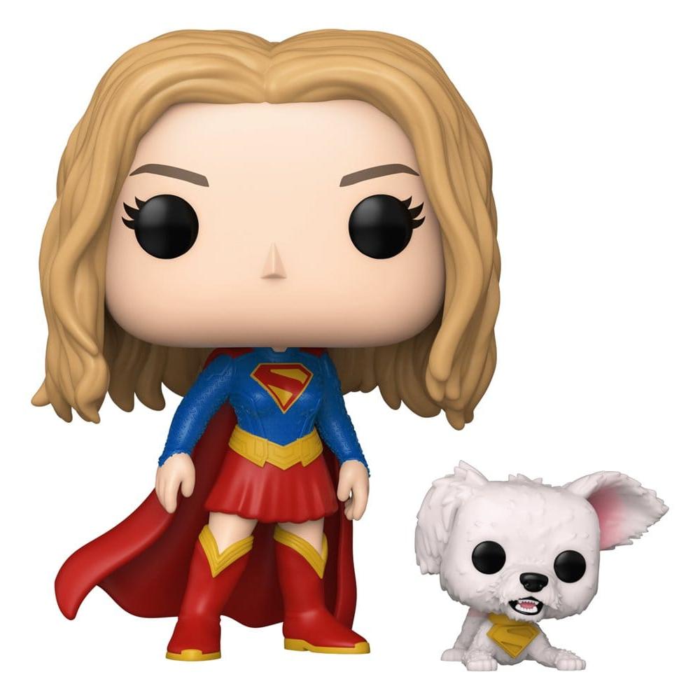 Supergirl 2026 POP! Heroes Vinyl Figure Supergirl with Puppy Krypto - Funko Pop! Figures