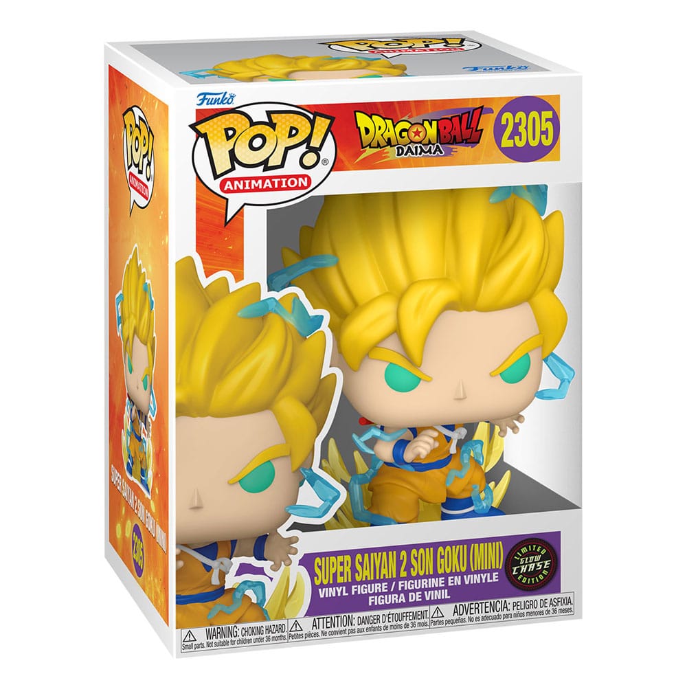 Dragon Ball Daima POP! Animation Vinyl Figure SS Son Goku w/Chase Assortment Box Qty 6 - Funko Pop! Figures
