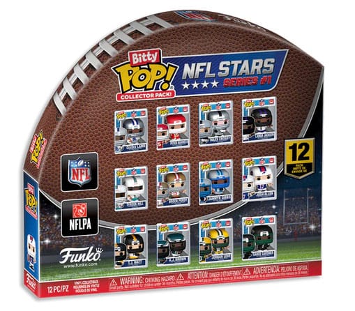NFL Bitty POP! Vinyl Figure Multipack 2,5 cm Display Box Qty 12 - Funko POP! Figures