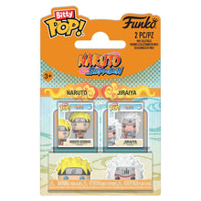 Naruto Bitty POP! Vinyl Figures 2-Pack Naruto & Jiraiya 2 cm - Funko Mini Figures