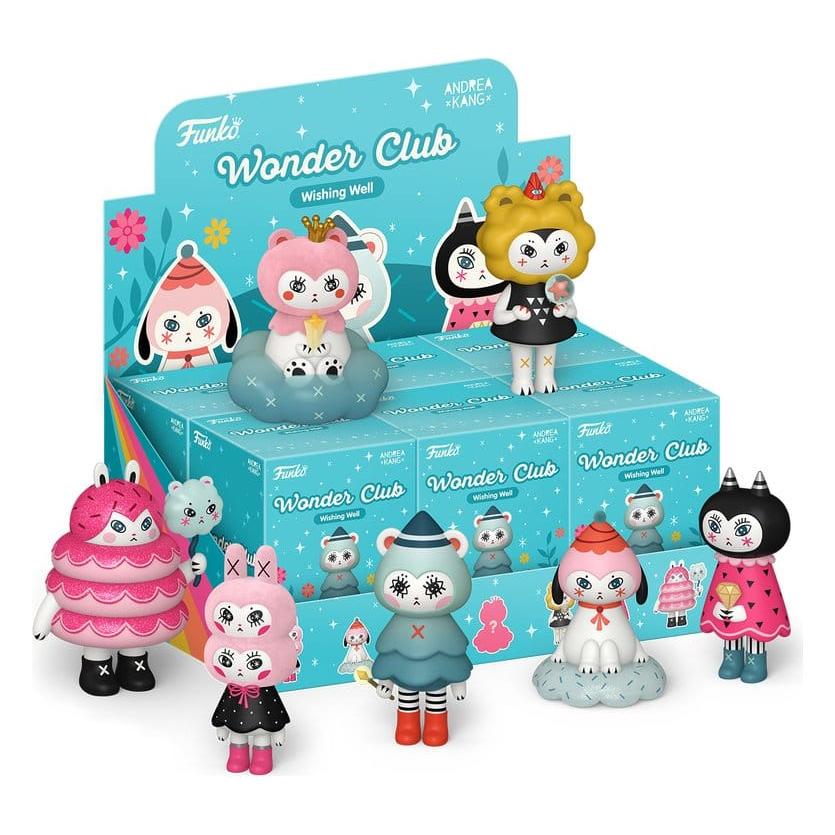 Funko-Legacy POP! PremBB Vinyl Figures Wonder Club PCQ with Chase Assortment Box Qty 6 - Funko POP! Figures