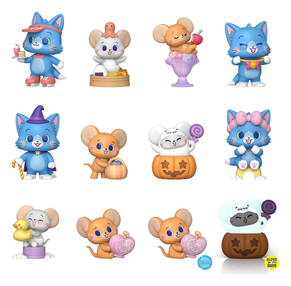 Tom & Jerry Gokko Mystery Mini Figures 5 cm Display 12 - Funko Blind Boxes