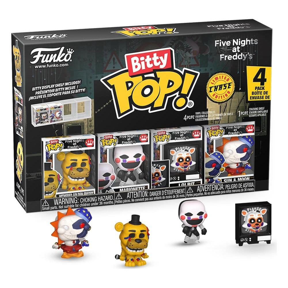 Five Nights at Freddy's Bitty POP! Vinyl Figure 4-Pack Series 5 2,5 cm - Funko Mini Figures, POP! Figures