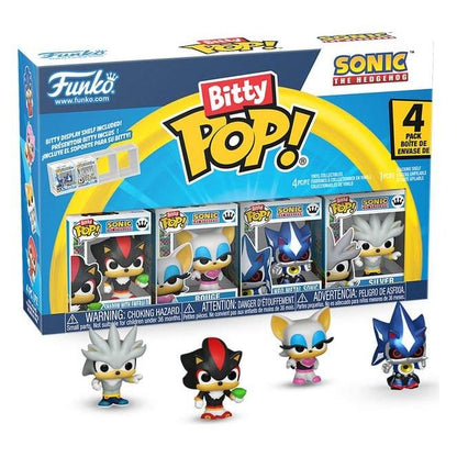 Sonic Bitty POP! Vinyl Figure 4-Pack Shadow 2,5 cm - Funko Mini Figures, POP! Figures