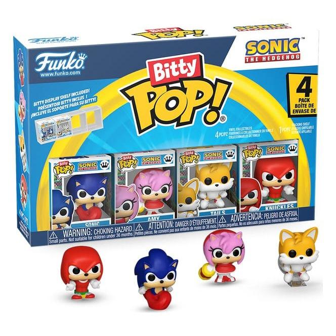 Sonic Bitty POP! Vinyl Figure 4-Pack Sonic 2,5 cm - Funko Mini Figures, POP! Figures