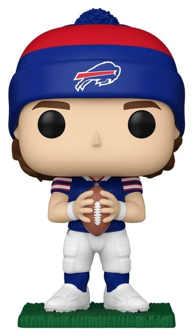NFL POP! Vinyl Figure : Bills- Josh Allen (Beanie) - Funko POP! Figures