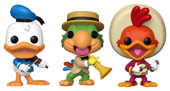 Disney POP! Vinyl Figure 3-Pack The Three Caballeros - Funko POP! Figures