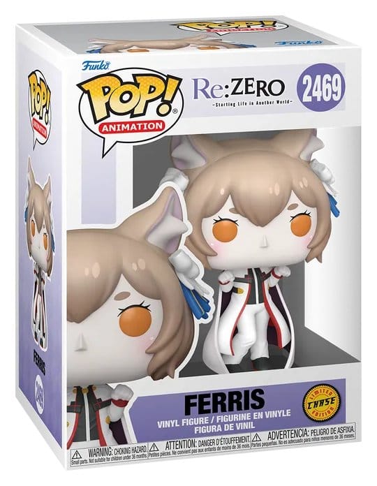 Re:Zero POP! Animation Vinyl Figures Ferris with Chase Assortment Box Qty 6 - Funko POP! Figures