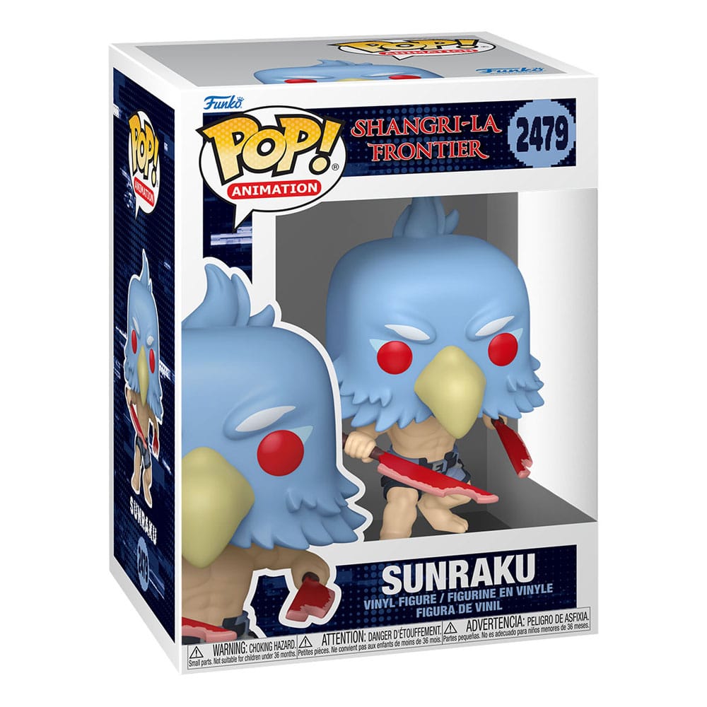 Shangri-La Frontier POP! Animation Vinyl Figures Sunraku with Chase Assortment Box Qty 6 - Funko POP! Figures