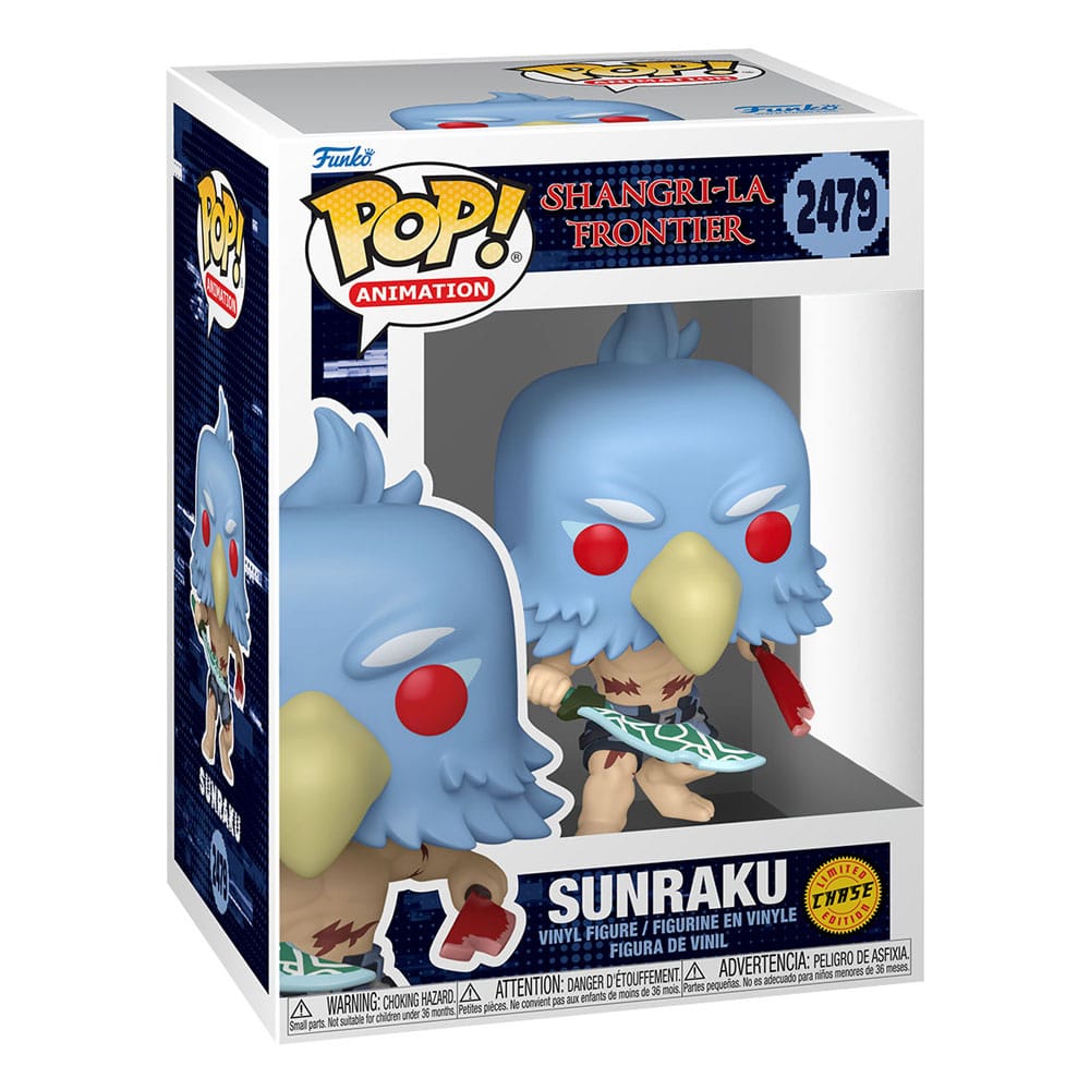 Shangri-La Frontier POP! Animation Vinyl Figures Sunraku with Chase Assortment Box Qty 6 - Funko POP! Figures