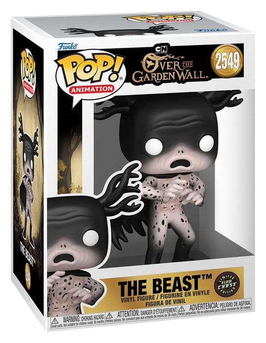Over the Garden Wall POP! Animatiion Vinyl Figures Beast w/Chase Assortment Box Qty 6