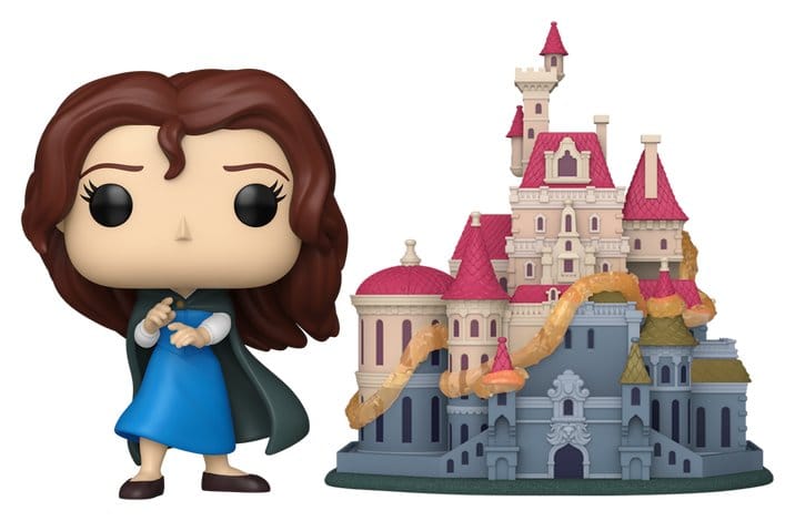 Beauty and the Beast POP! Town Vinyl Figures Belle with Castle