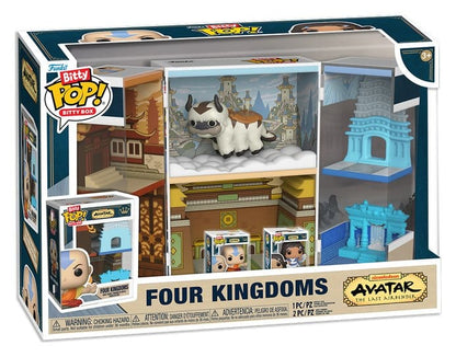 Avatar: The Last Airbender Bitty POP! Bitty Box Display with 2 Vinyl Figures Kingdoms - Funko Playsets, POP! Figures