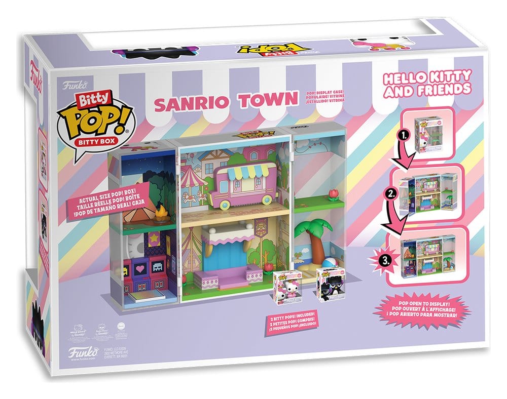 Sanrio Bitty POP! Boxes Vinyl Figure Sanrio Town - Funko POP! Figures
