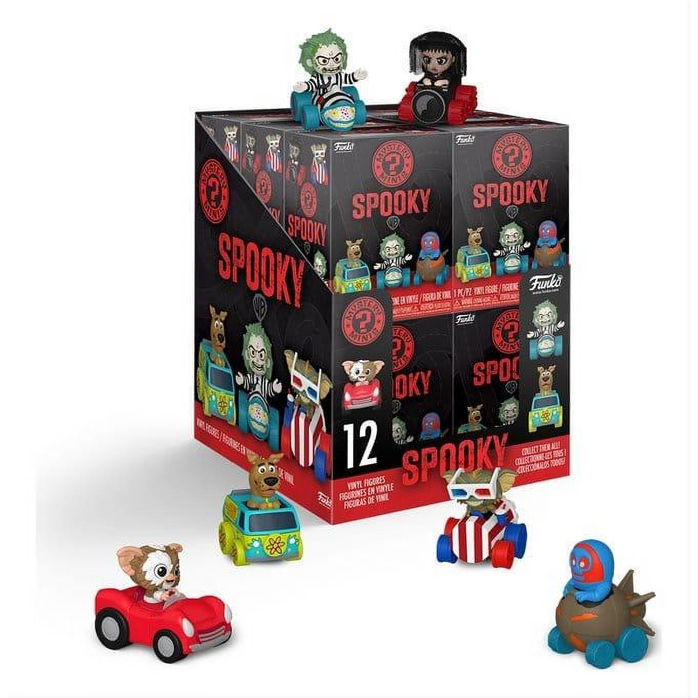 Warner Bros Mystery Mini Figures Spooky Rides 5 cm Display Box Qty 12 - Funko Blind Boxes