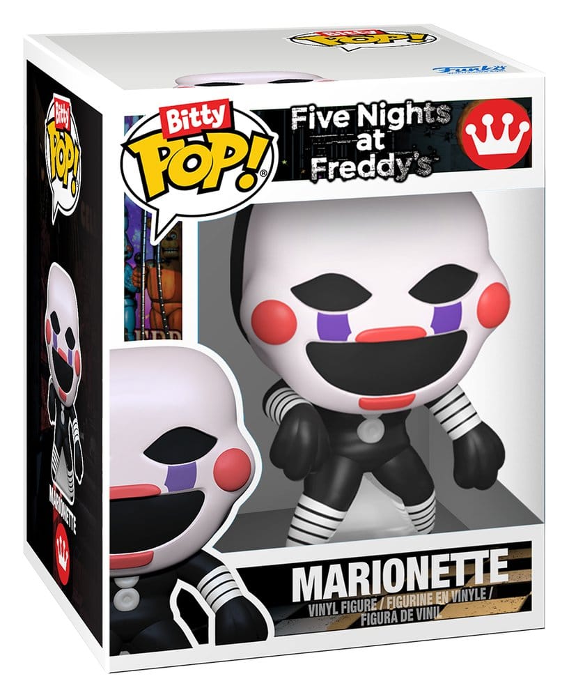 Five Nights at Freddy's Bitty POP! Vinyl Figure 2-Pack Withered Foxy & Marionette 2 cm - Funko Mini Figures, POP! Figures