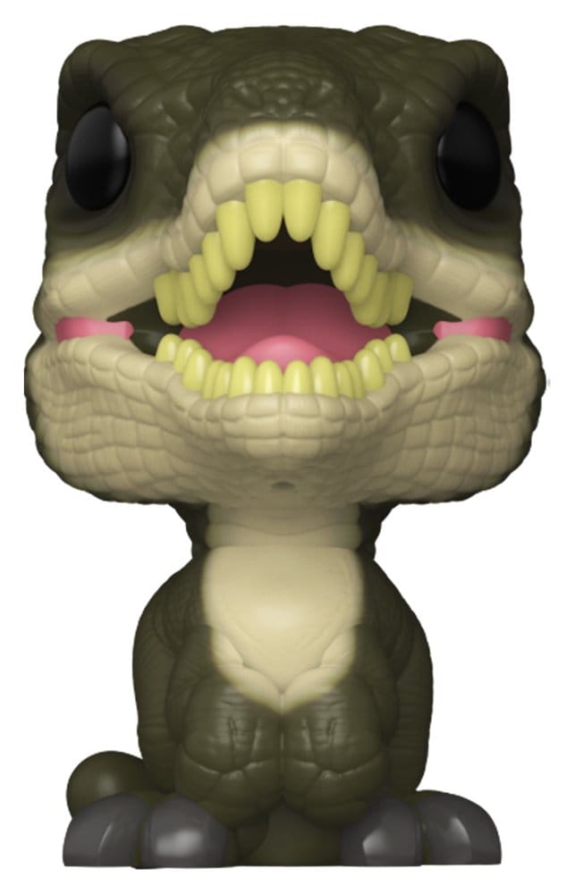 Jurassic Park Bitty POP! Vinyl Figure 2-Pack Velociraptor & Brachiosaurus 2 cm - Funko Mini Figures, POP! Figures