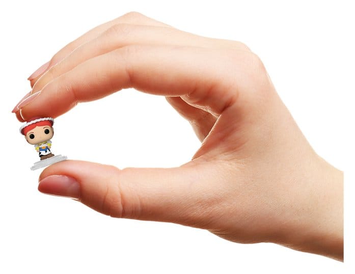 Toy Story Bitty POP! Vinyl Figures 2-Pack Jessie & Bullseye 2 cm - Funko Mini Figures, Pop! Figures