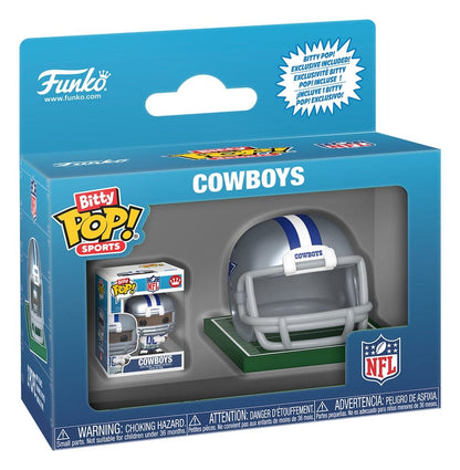 NFL Bitty POP! Helmets Vinyl Figures NFC Series 1 Assortment Box Qty 12