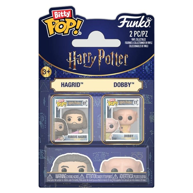 Harry Potter Bitty POP! Vinyl Figure 2-Pack Hagrid & Dobby 2 cm - Funko POP! Figures