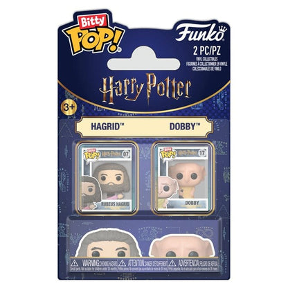 Harry Potter Bitty POP! Vinyl Figure 2-Pack Hagrid & Dobby 2 cm - Funko POP! Figures