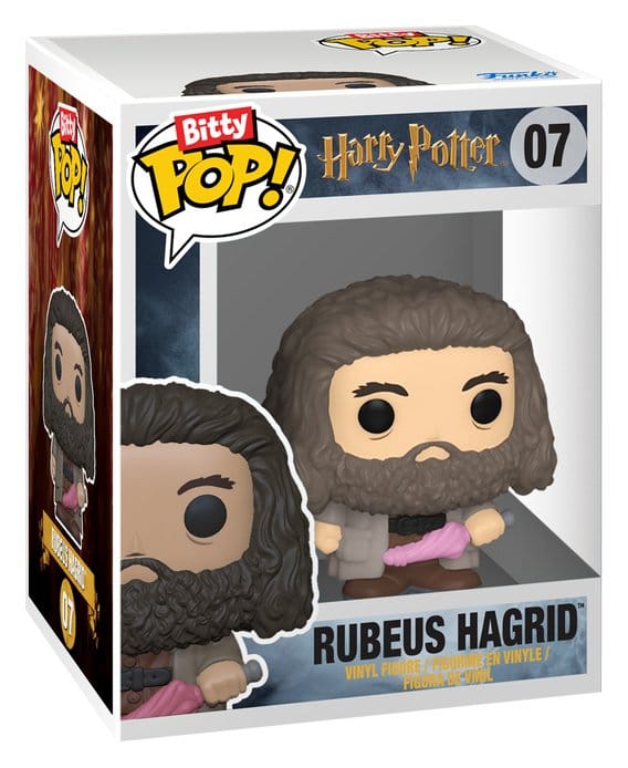 Harry Potter Bitty POP! Vinyl Figure 2-Pack Hagrid & Dobby 2 cm - Funko Mini Figures, POP! Figures