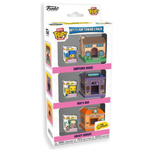 The Simpsons Bitty POP! Towns Vinyl Figure 3-Pack Springfield - Funko Mini Figures, POP! Figures