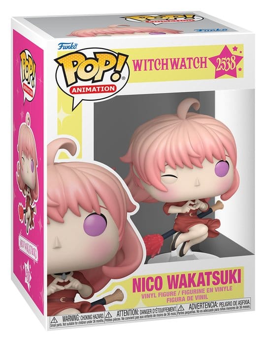 Witch Watch POP! Animatiion Vinyl Figures Nico w/Chase Assortment Box Qty 6 - Funko POP! Figures