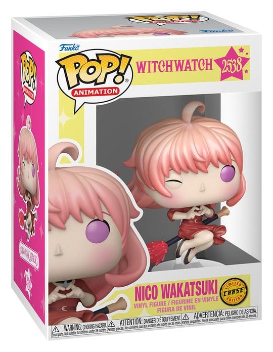Witch Watch POP! Animatiion Vinyl Figures Nico w/Chase Assortment Box Qty 6 - Funko POP! Figures