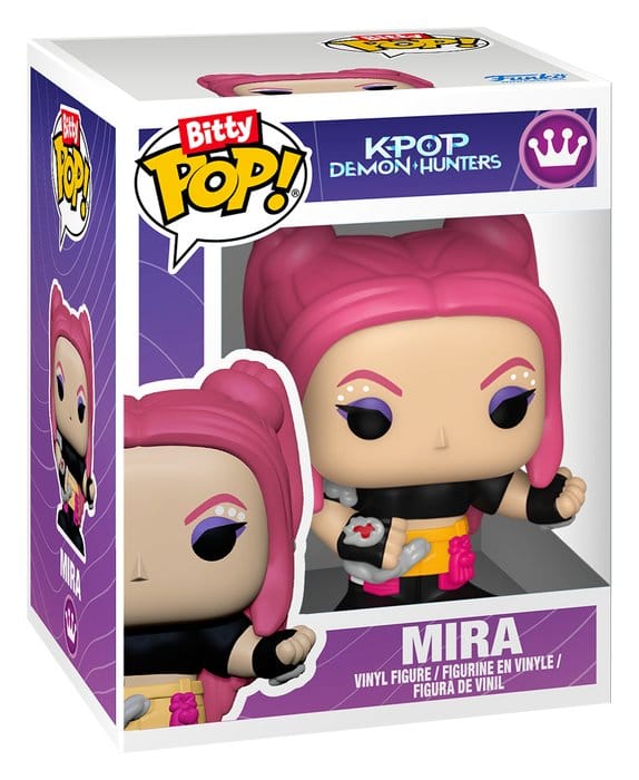 KPop Demon Hunters Bitty POP! Stages Vinyl Figure Mira 2,5 cm - Funko Mini Figures, POP! Figures