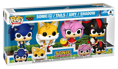 Sonic - The Hedgehog POP! Vinyl Figures 4-Pack Sonic - Funko Mini Figures, POP! Figures