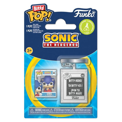 Sonic the Hedgehog Bitty POP! & Accessory Vinyl Figure 2-Pack Sonic w/KCHN 2 cm - Funko Pop! Figures