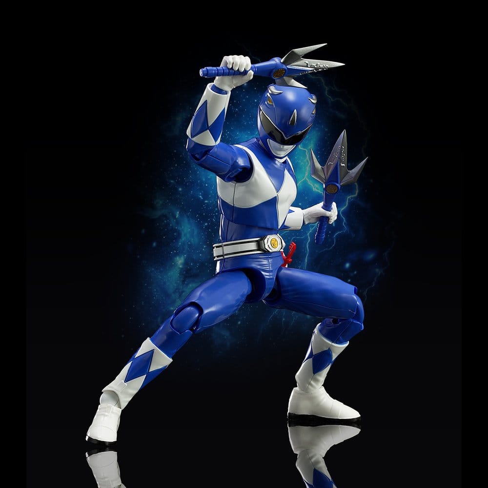 Power Rangers Furai Action Action Figure Blue Ranger 13 cm - Flame Toys Action Figures