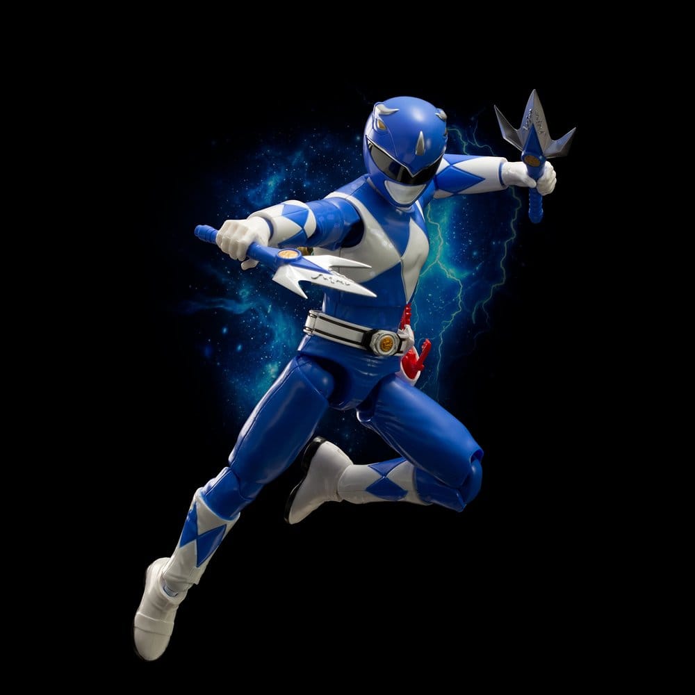 Power Rangers Furai Action Action Figure Blue Ranger 13 cm - Flame Toys Action Figures