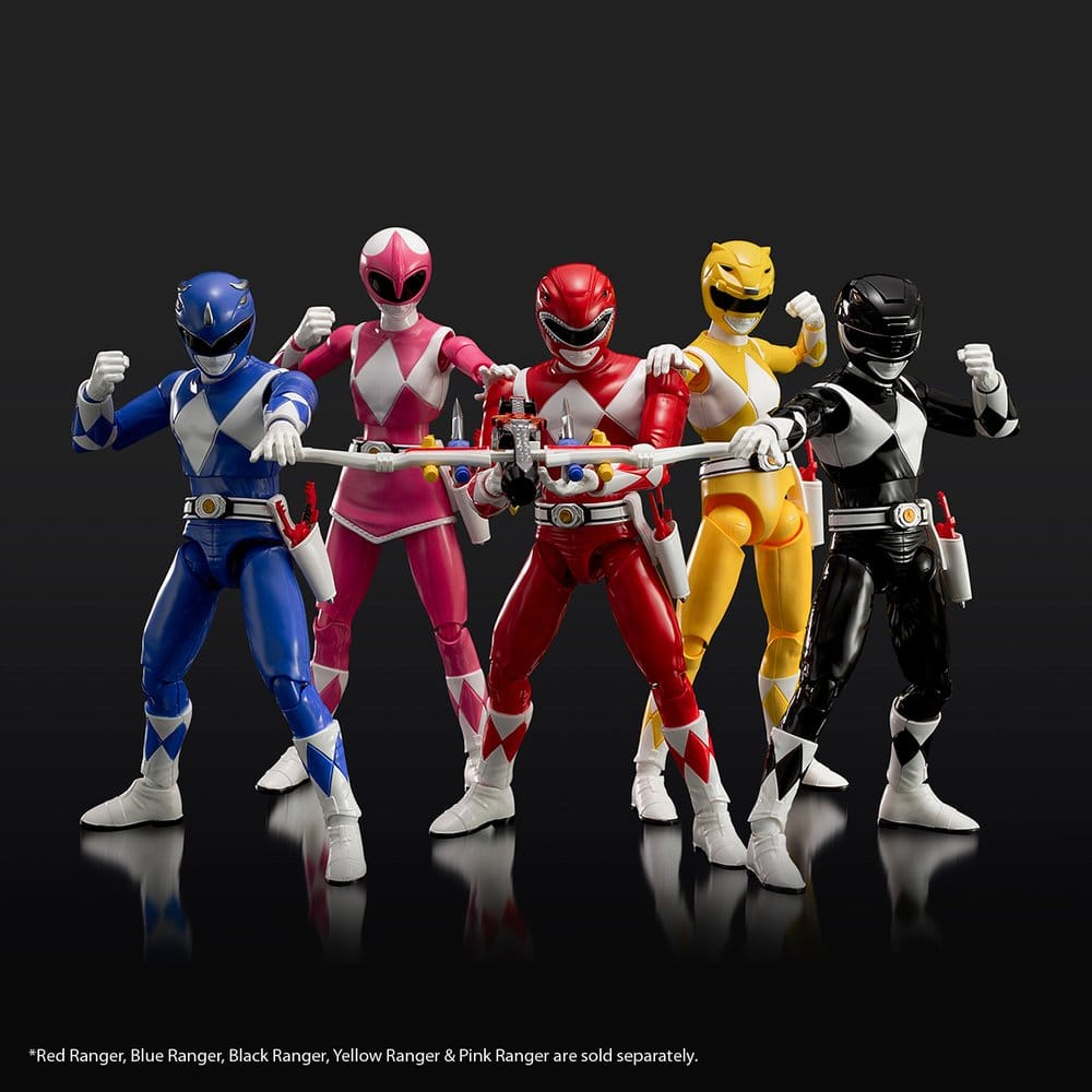 Power Rangers Furai Action Action Figure Black Ranger 13 cm - Flame Toys Action Figures