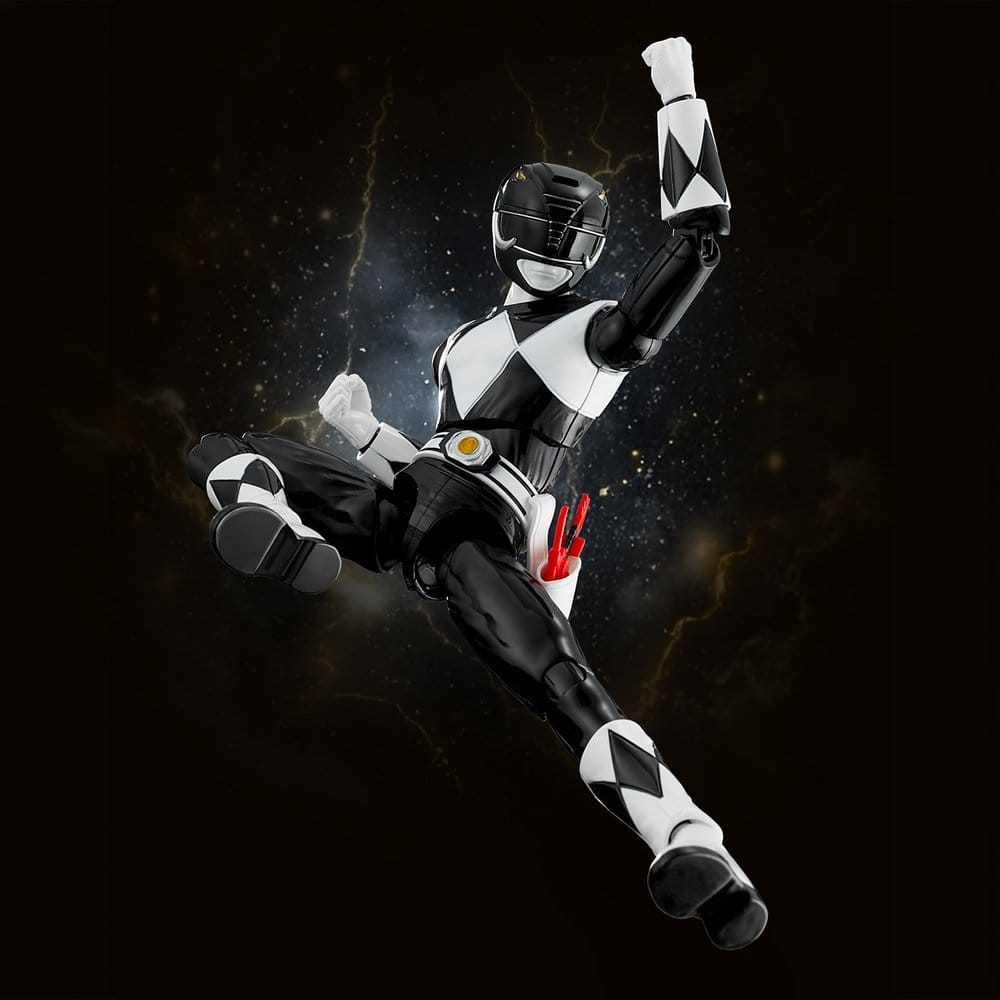 Power Rangers Furai Action Action Figure Black Ranger 13 cm - Flame Toys Action Figures