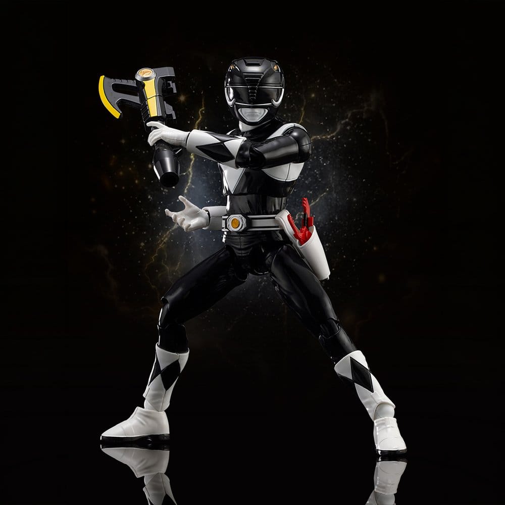 Power Rangers Furai Action Action Figure Black Ranger 13 cm - Flame Toys Action Figures