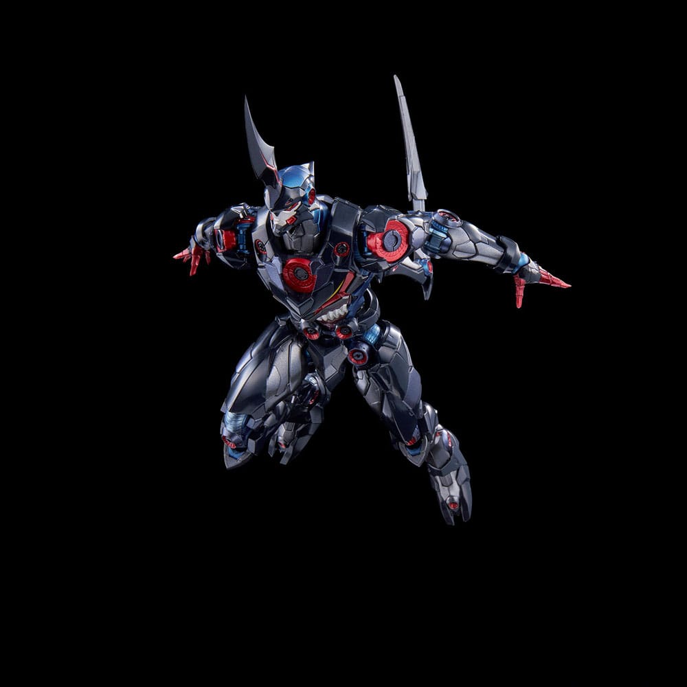 Tengen Toppa Gurren Lagann Kuro Kara Kuri Action Figure Lazengann 21 cm - Flame Toys Action Figures