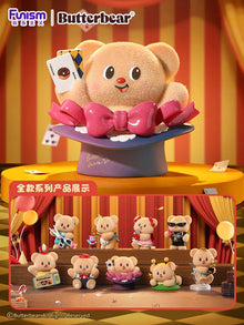 Butterbear Mini Figures Adorable Influencer 7 cm Display Box Qty 8 - Funism Mini Figures, Blind Boxes