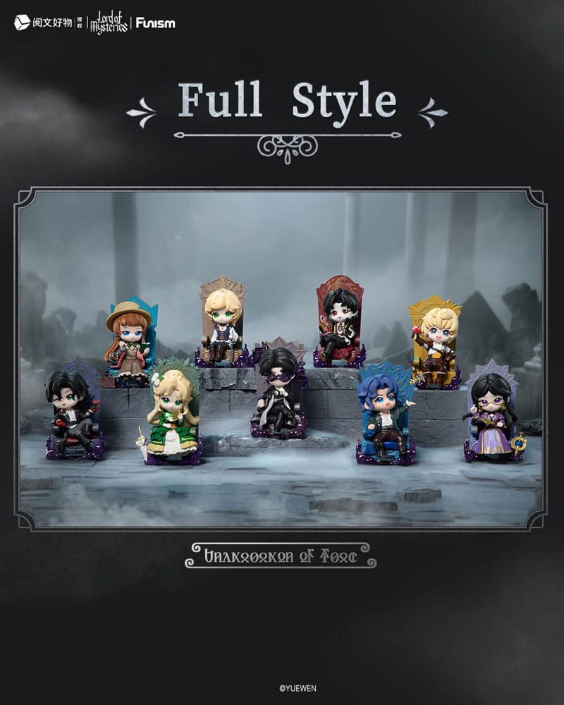 Lord of Mysteries Mini Figures Invitation of Fate Display Box Qty 9