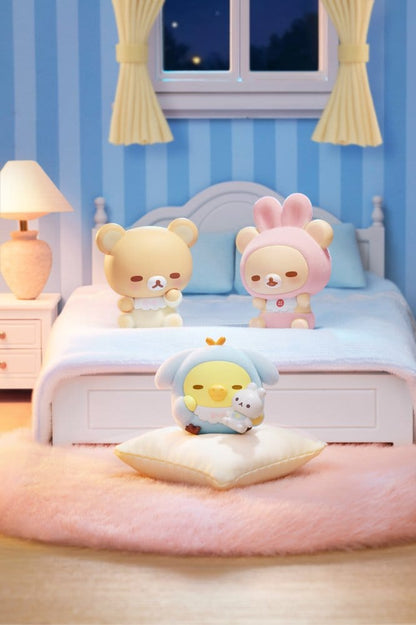 Rilakkuma Nuonuo Baby Series Blind Box Mini Figures Cubby Face Display Box Qty 4 - Funism Mini Figures, Blind Boxes