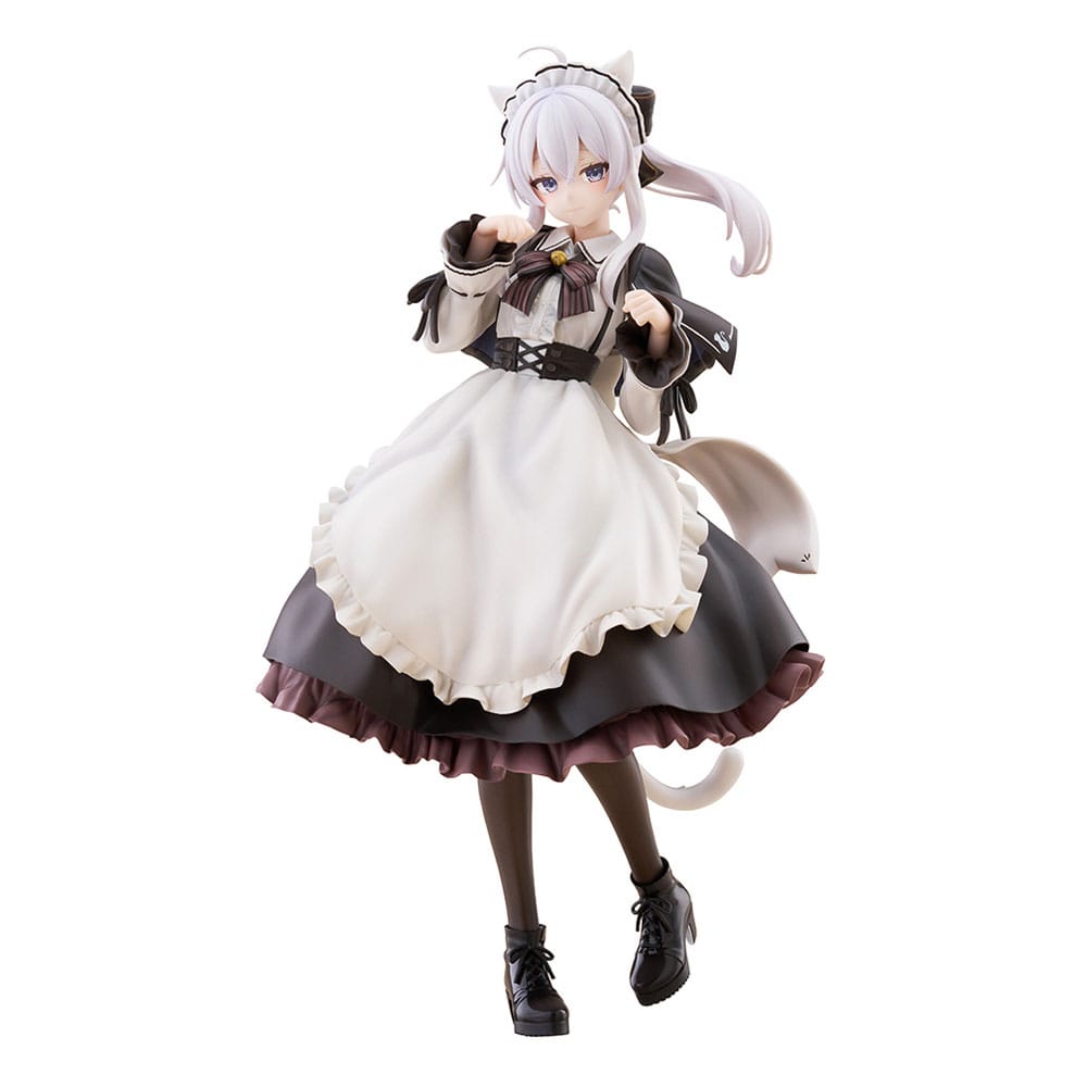 Wandering Witch: The Journey of Elaina F:NEX PVC Statue 1/7 Elaina Maid costume with cat ears Ver. 24 cm - Furyu Statues