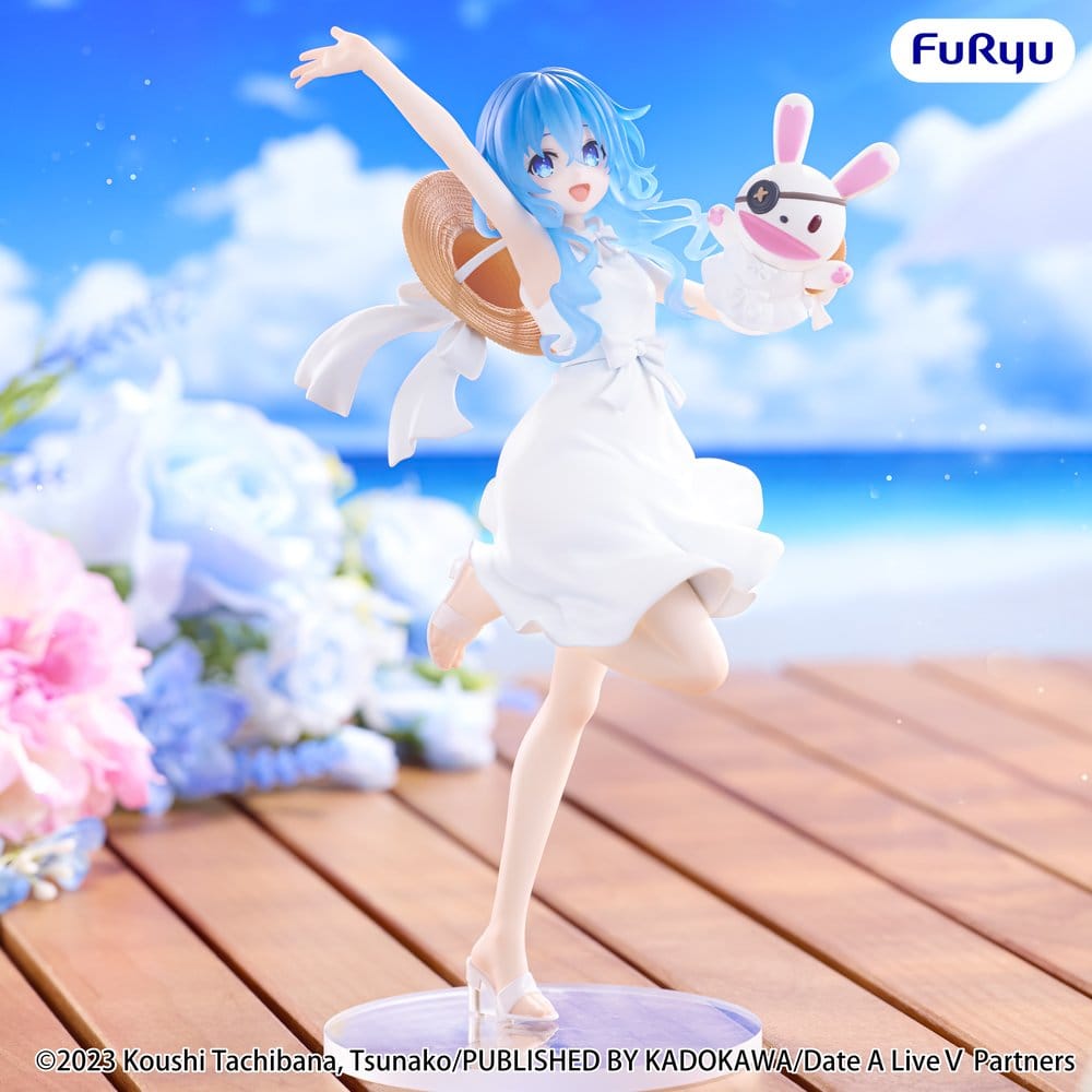 Date A Live V Summer Dress PVC Figure Yoshino - Furyu Statues