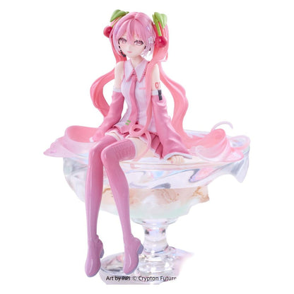 Hatsune Miku Noodle Stopper PVC Figure Sakura Miku 2026 Smile Ver. - Furyu Statues