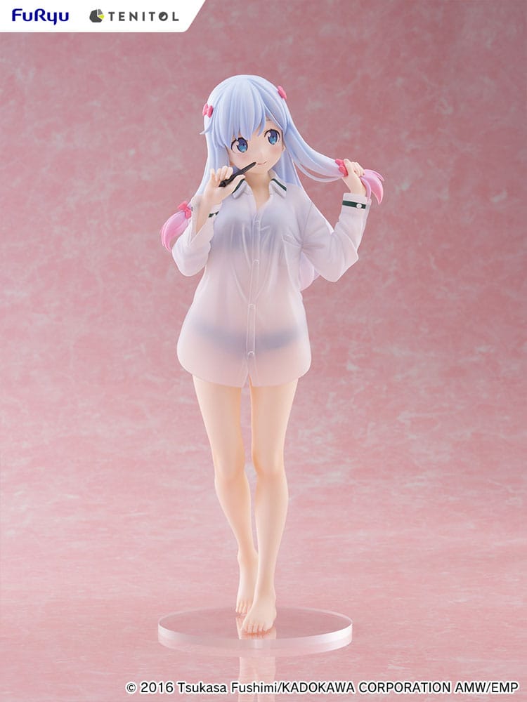 Eromanga Sensei Tenitol Tall PVC Statue Sagiri Izumi Shirts Ver. 30 cm - Furyu Statues