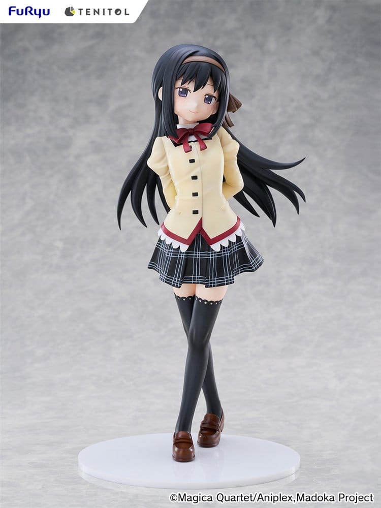 Puella Magi Madoka Magica the Movie -Walpurgisnacht: Rising- Tenitol Tall PVC Figure Homura Akemi